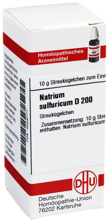 Dhu Natrium Sulfuricum D200 Globuli