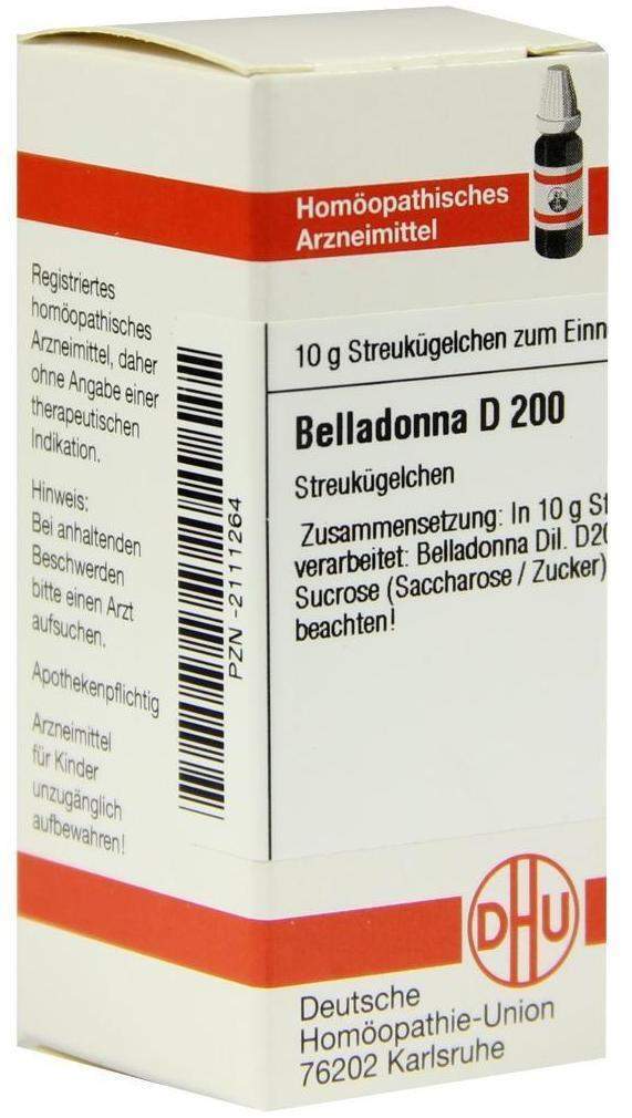 Dhu Belladonna D200 Globuli