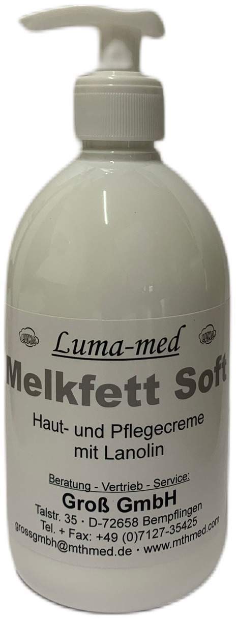 Melkfett Soft in Pumpflasche 500 ml Creme