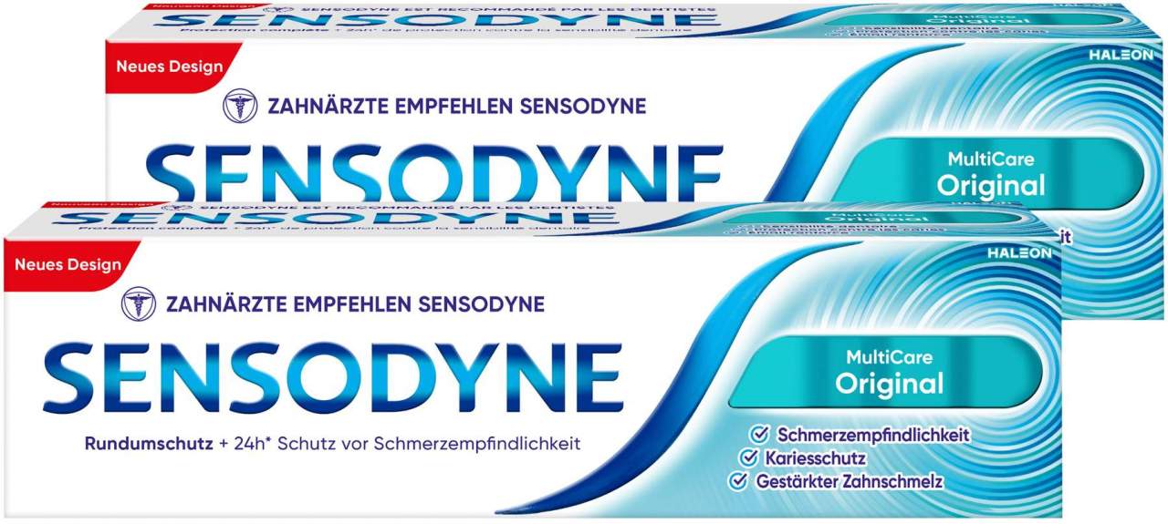 Sensodyne MultiCare Zahnpasta 2 x 75 ml