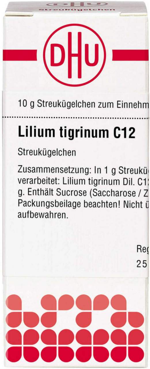 Dhu Lilium Tigrinum C12 Globuli 10 G