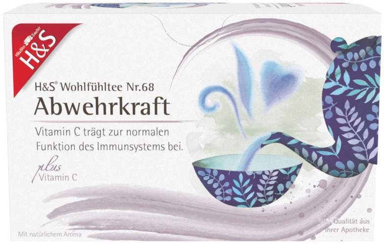 H&S Abwehrkraft Mit Vitamin C Filterbeutel 20 X 1,8 G