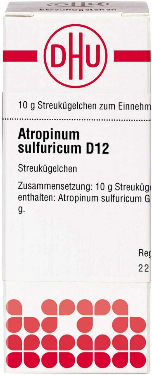 Dhu Atropinum Sulfuricum D12 Globuli 10 G