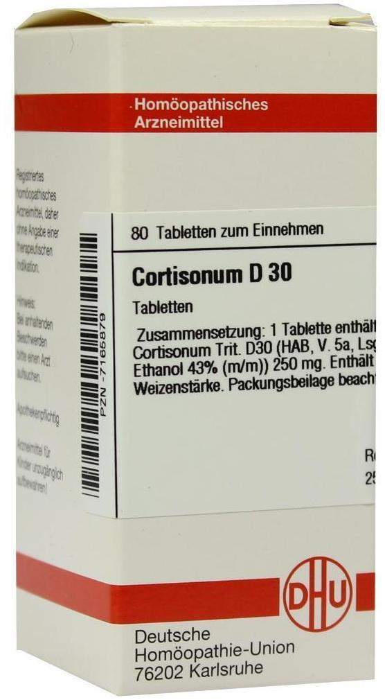 Dhu Cortisonum D30 Tabletten