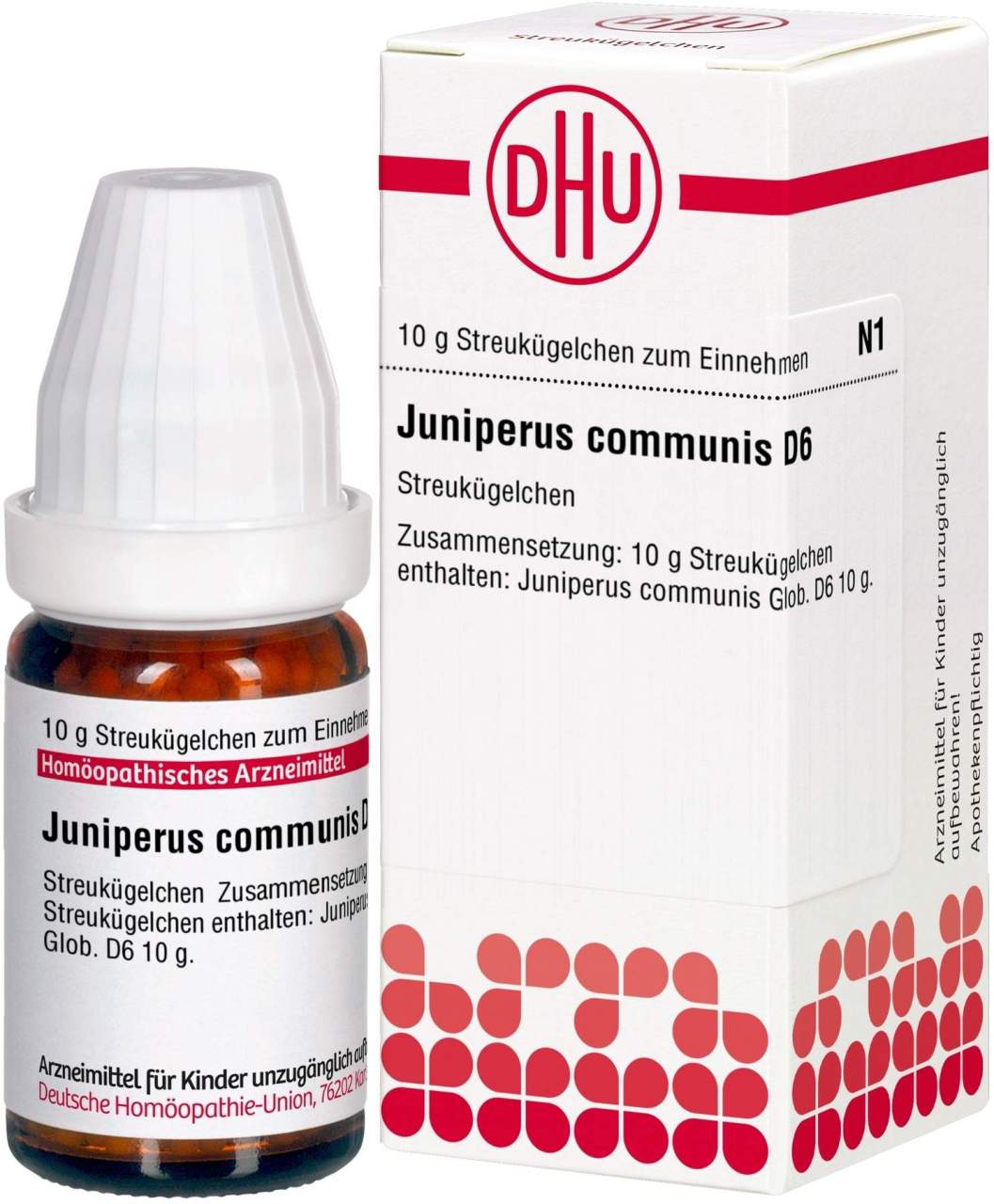 Dhu Juniperus Communis D6 Globuli 10 G