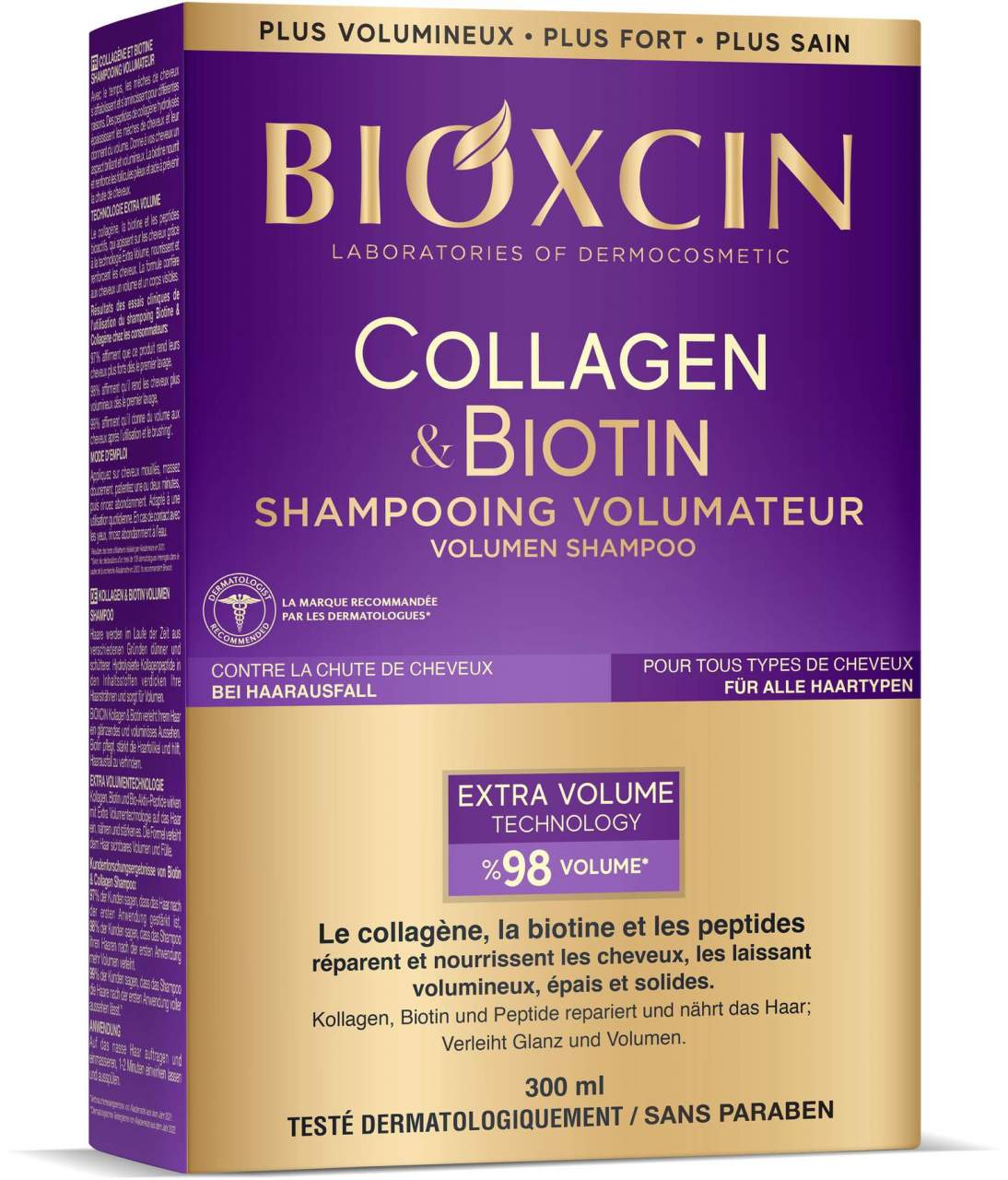 Bioxcin Collagen & Biotin Volumen Shampoo 300 ml
