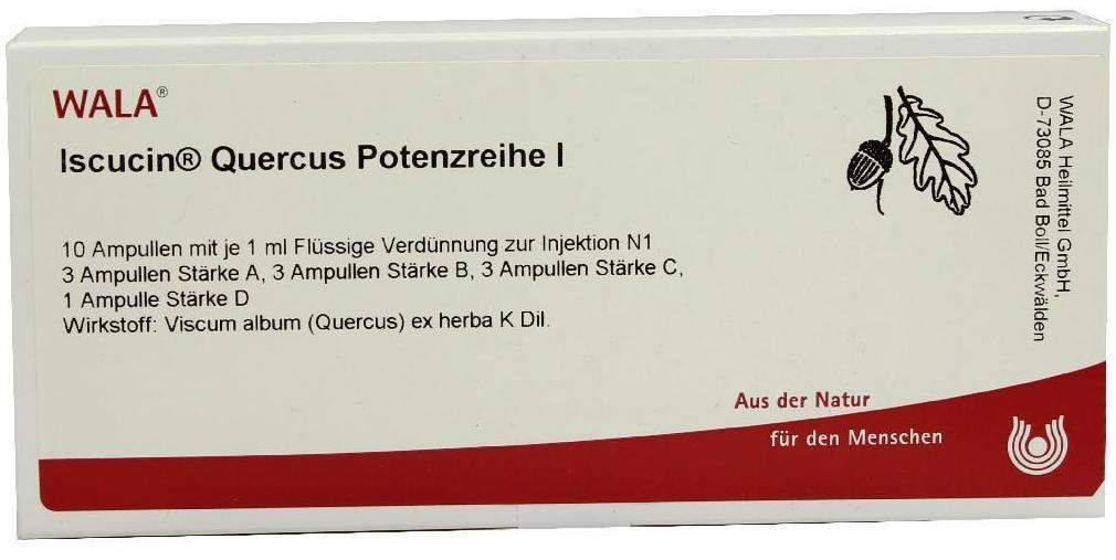 Iscucin Quercus Potenzreihe I Ampullen