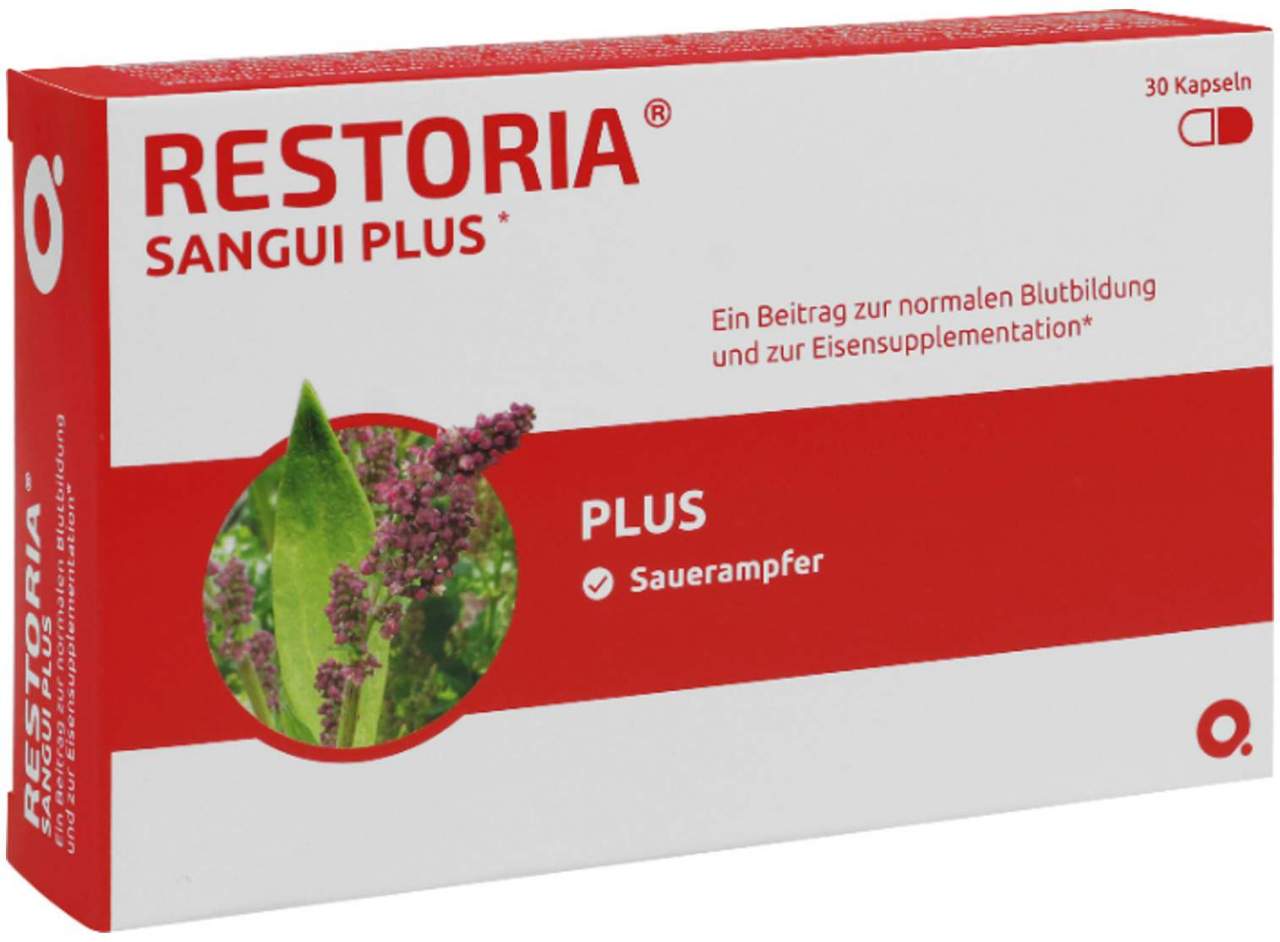 Restoria Sangui Plus 30 Kapseln