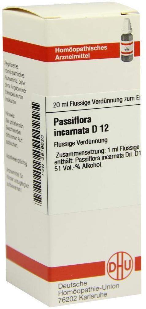 Dhu Passiflora Incarnata D12 Dilution 20 ml