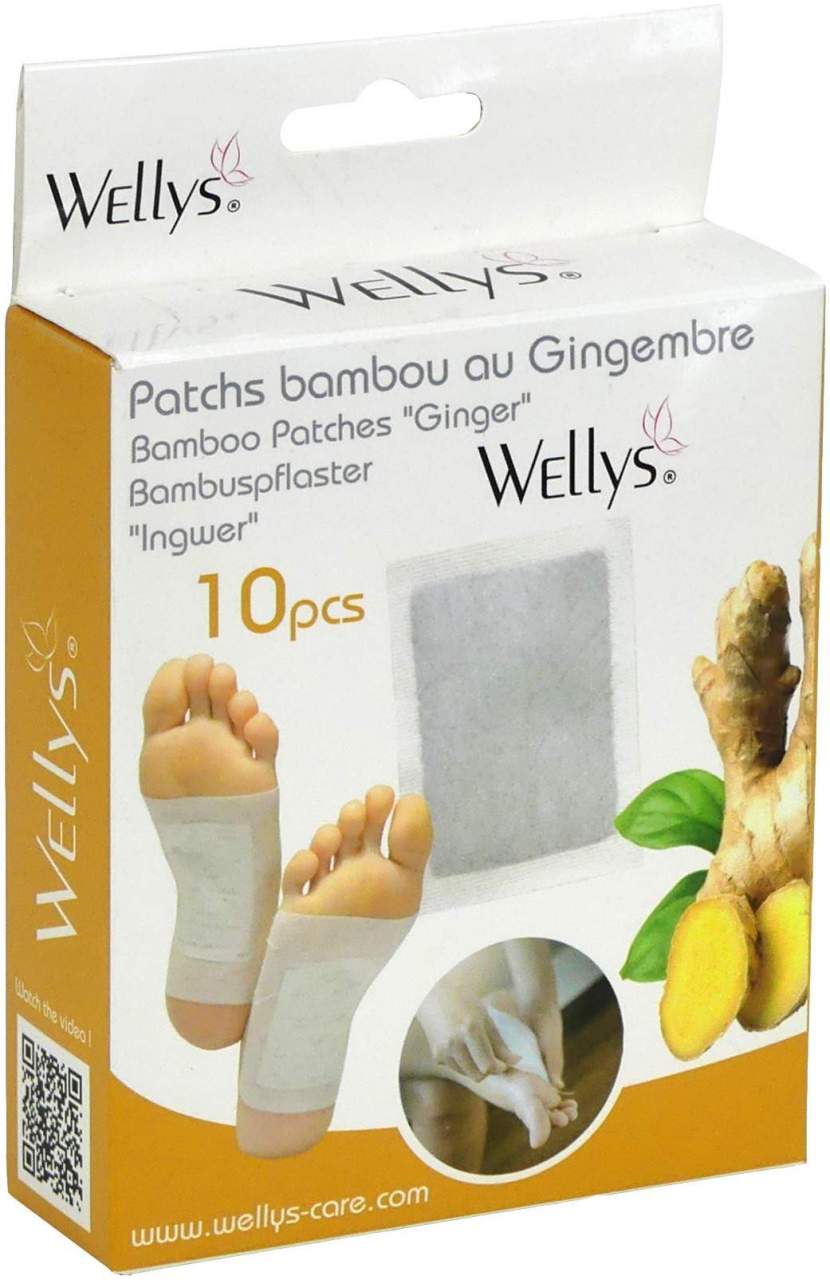 Bambus Vitalpflaster Ingwer 10 stk