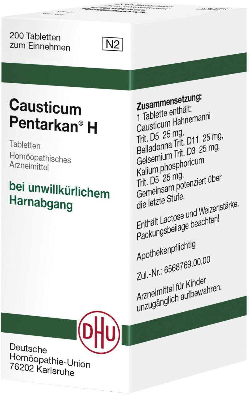 Dhu Causticum Pentarkan H 200 Tabletten