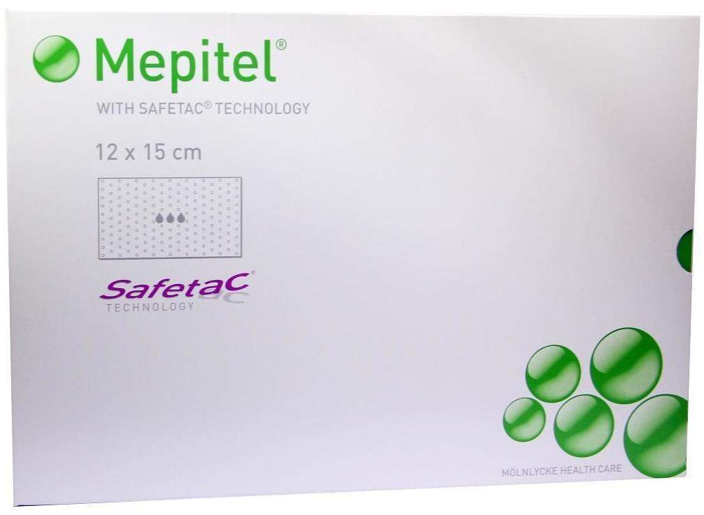 Mepitel Silikon Netzverband 12x15 cm Steril
