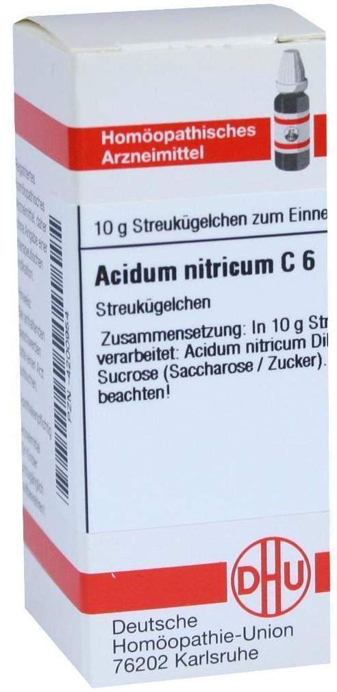 Dhu Acidum Nitricum C6 Globuli