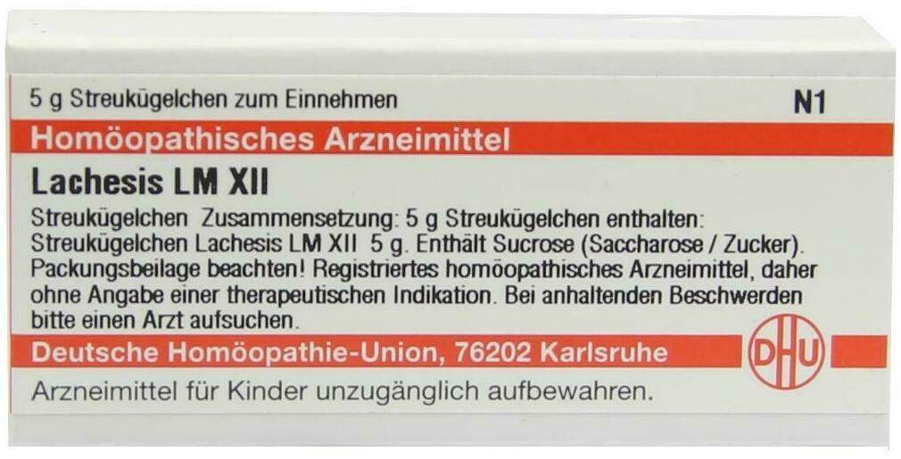 Dhu Lachesis Lm Xii Globuli 5 G