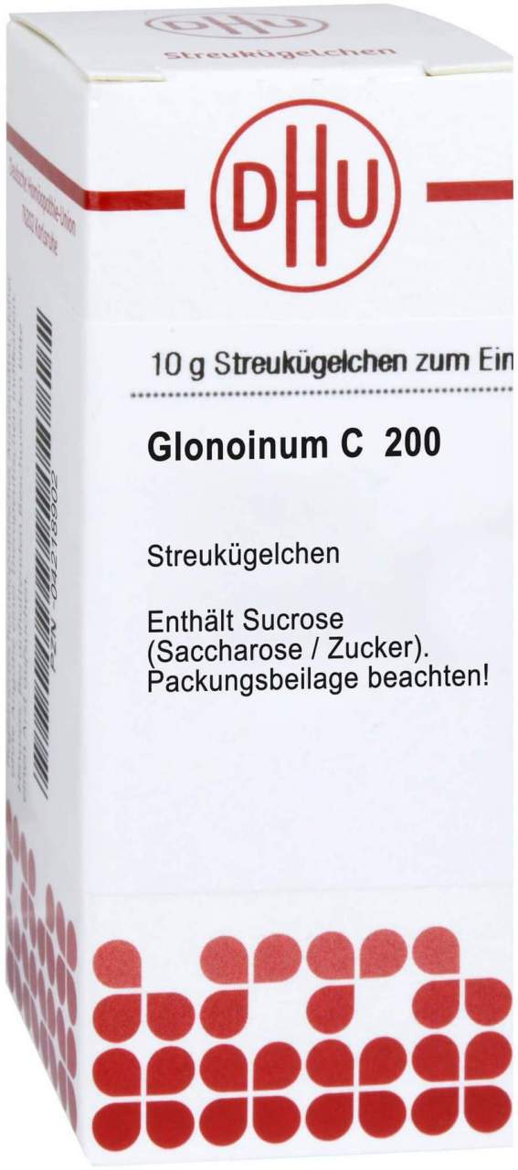 Dhu Glonoinum C200 10 G Globuli