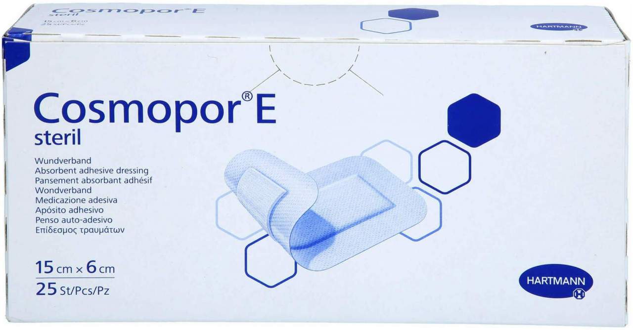 Cosmopor E Steril 6 X 15 cm 25 Stück