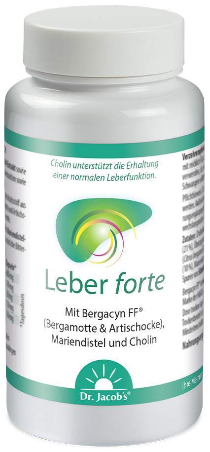 Leber Forte Bergamot Mariendistel 60 Kapseln