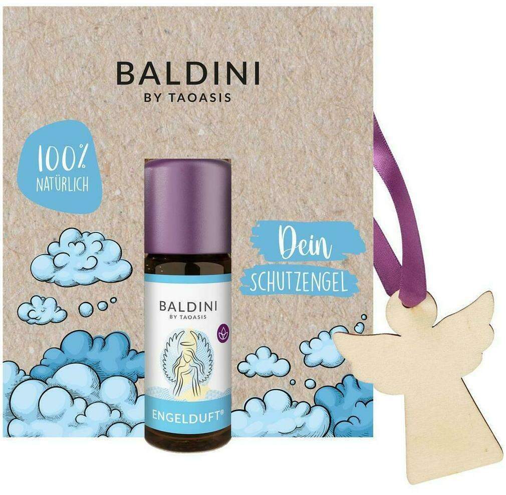 Baldini Mini-Duftset Engelduft 10 ml & Holzanhänger 1 Stück