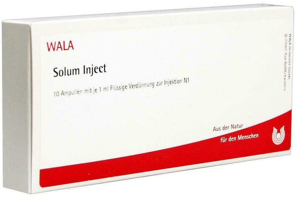 Wala Solum Inject 10 X 1 ml Ampullen