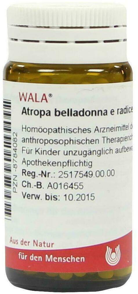 Wala Atropa Belladonna E Radice D6 20 G Globuli