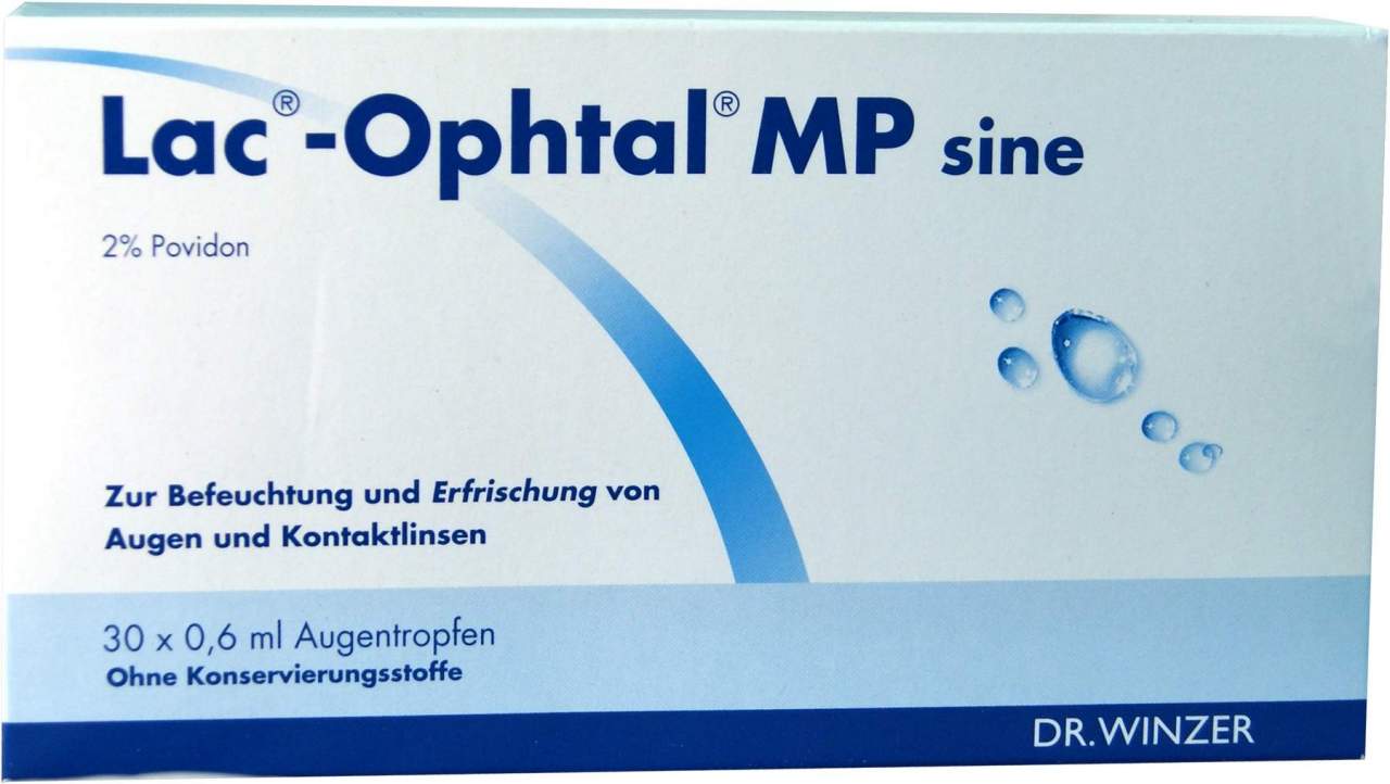 Lac Ophtal Mp Sine 30 X 0,6 ml Augentropfen