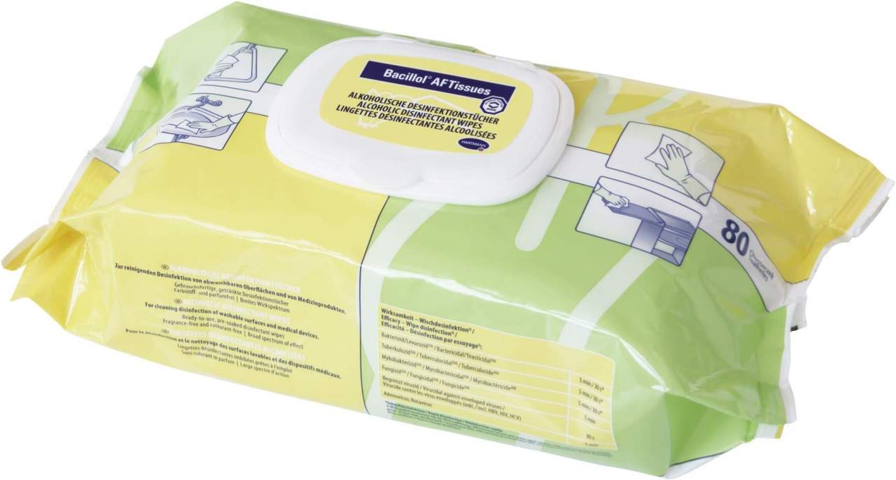 Bacillol Af Tissues 80 Stück