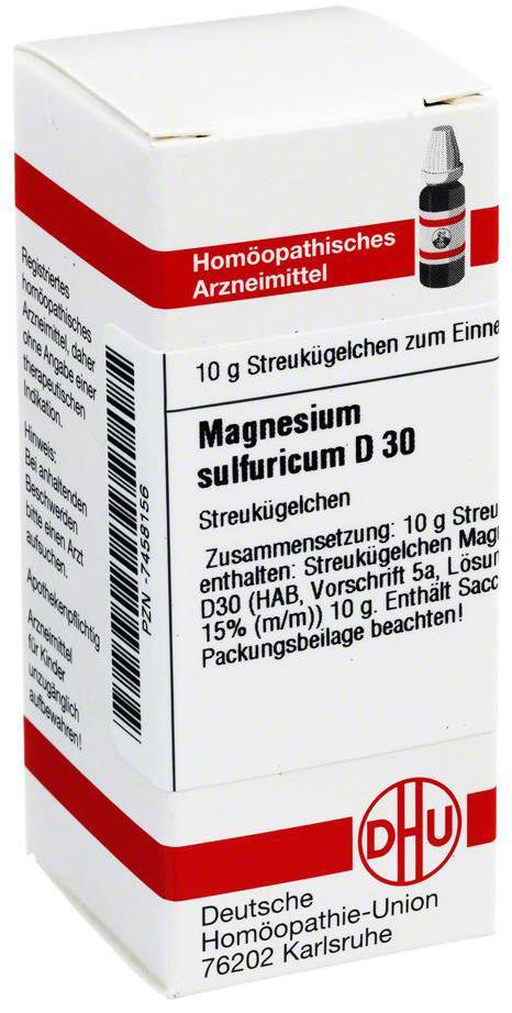 Dhu Magnesium Sulfuricum D30 Globuli