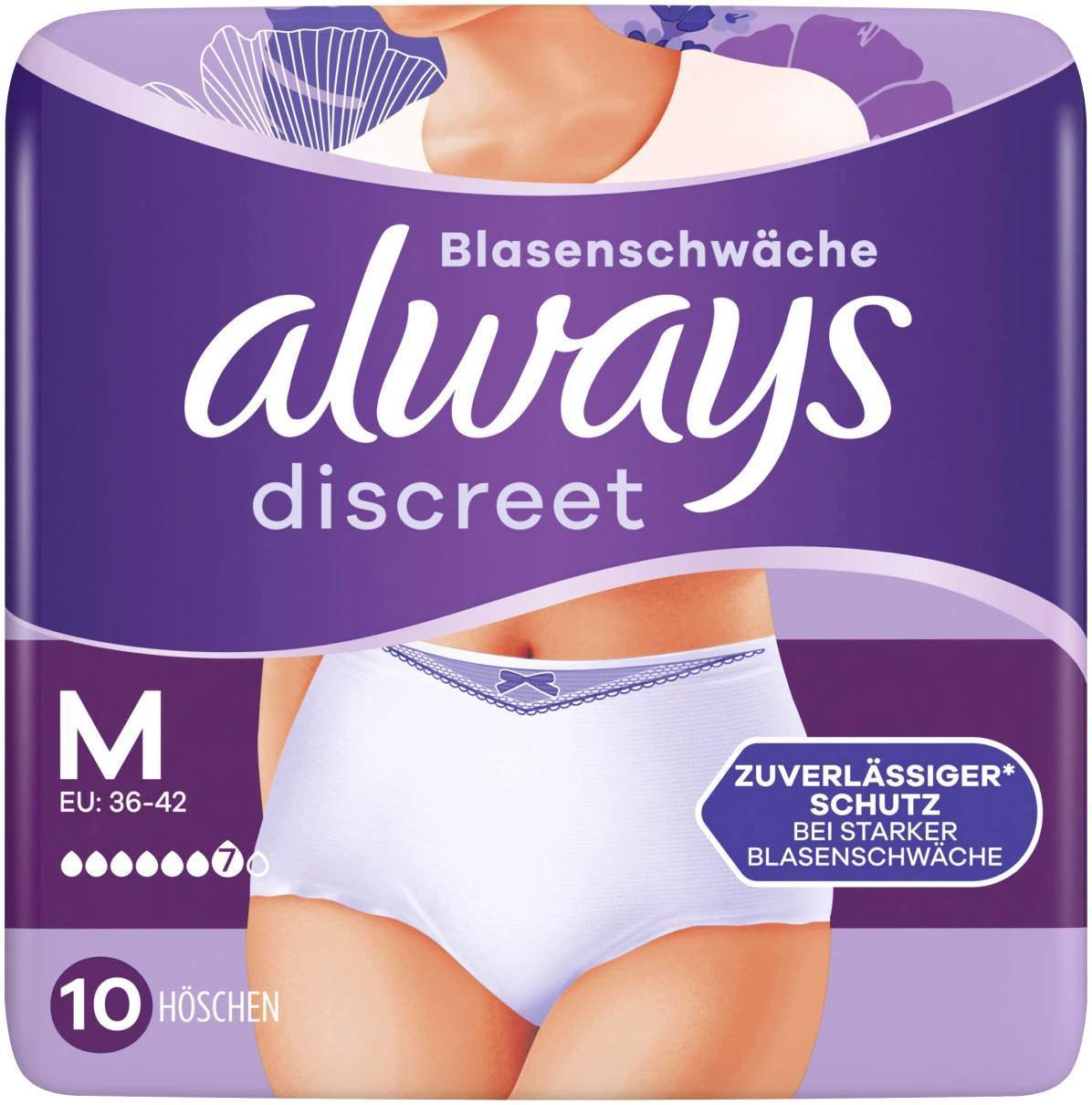 Always Discreet Inkontinenz Pants Plus M 10 Binden