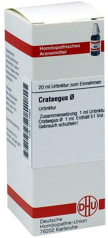 Dhu Crataegus Urtinktur 20 ml Dilution