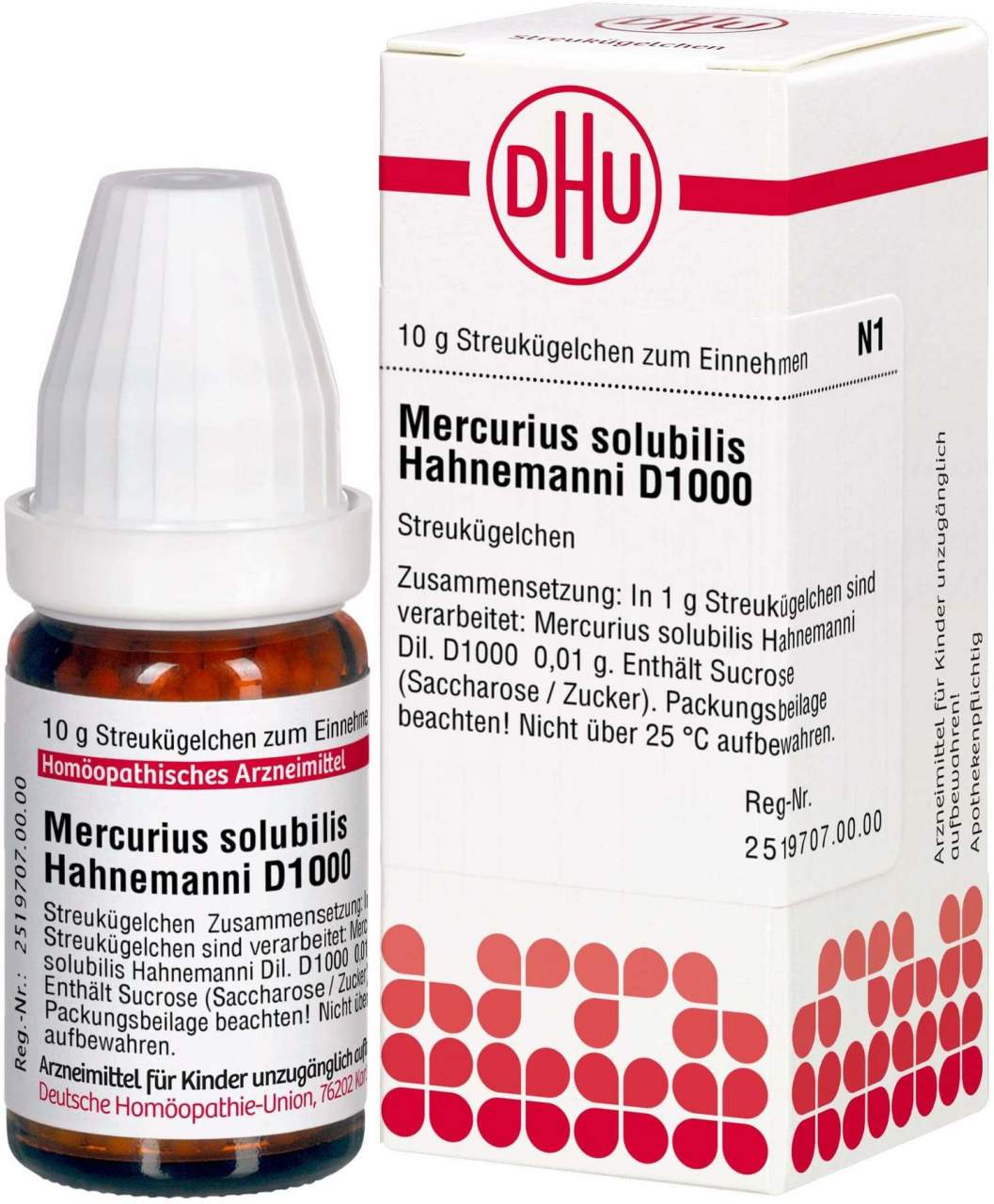 Dhu Mercurius Solubilis D1000 Globuli Hahne