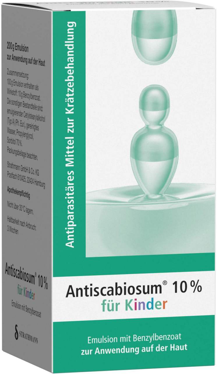 Antiscabiosum 10% Für Kinder Emulsion