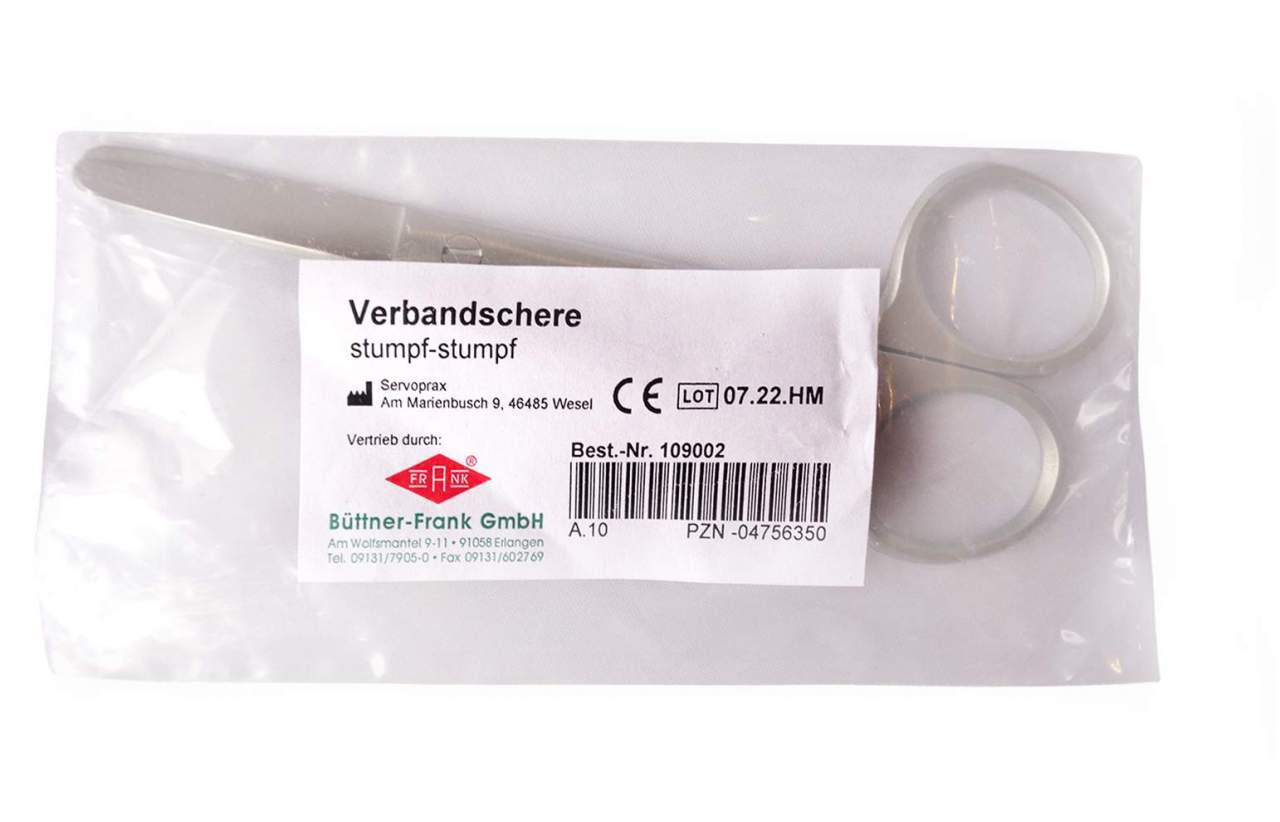 Verbandschere Stumpf-Stumpf 1 Stck