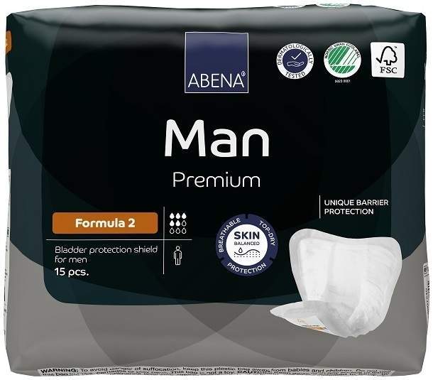Abena Man Premium Formula 2 15 Einlagen