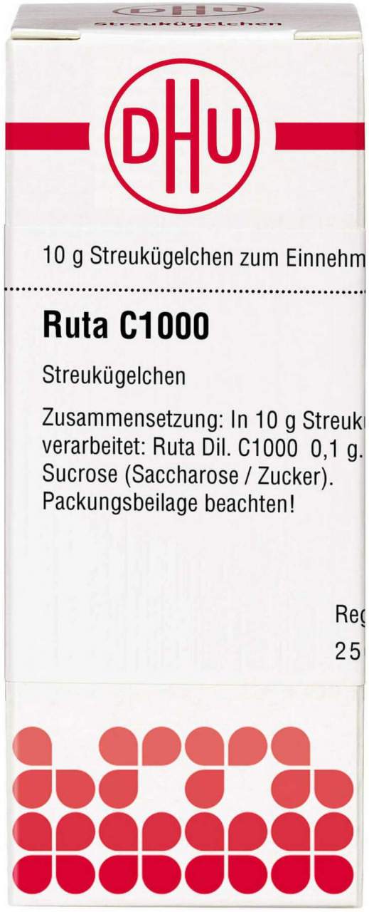 Dhu Ruta C 1000 Globuli 10 G