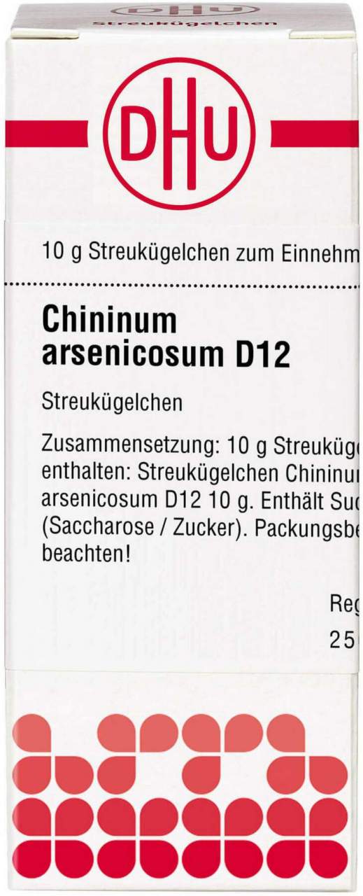 Dhu Chininum Arsenicosum D12 Globuli