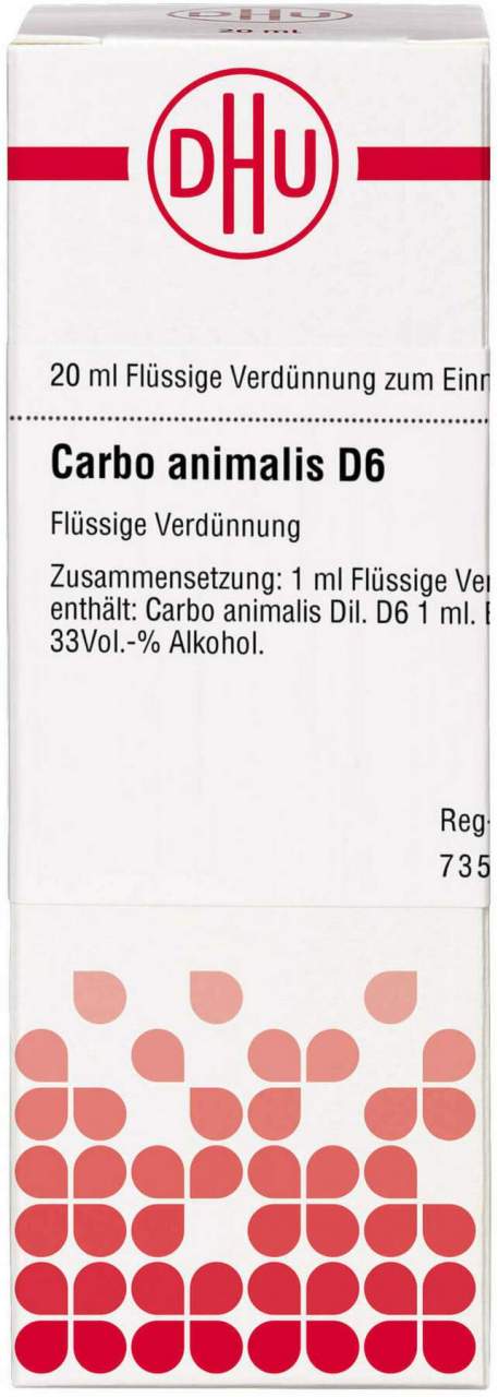 Dhu Carbo Animalis D6 Dilution 20 ml
