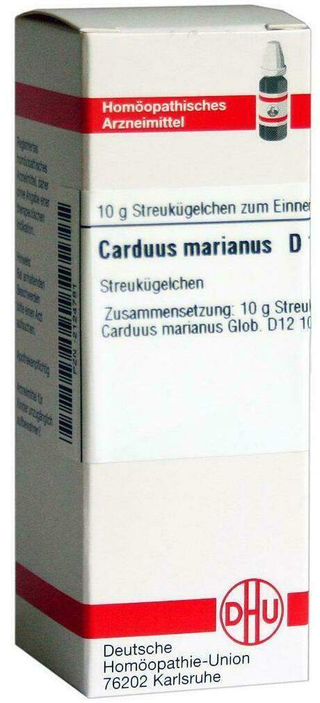 Dhu Carduus Marianus D12 10 G Globuli