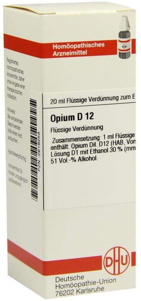 Dhu Opium D12 Dilution