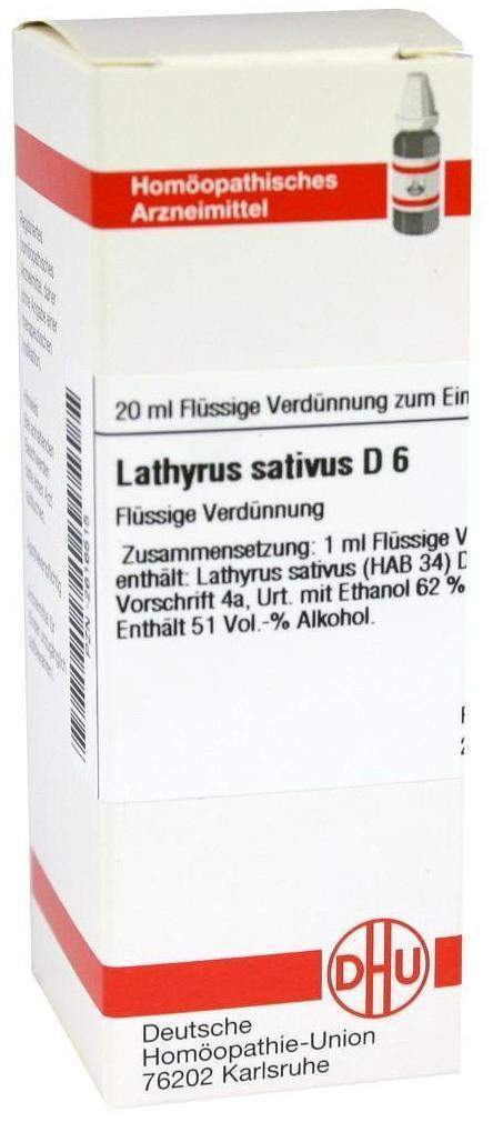 Dhu Lathyrus Sativus D6 Dilution
