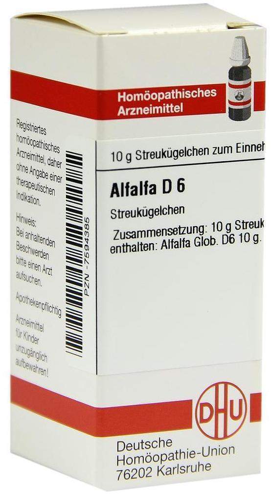 Dhu Alfalfa D6 Globuli