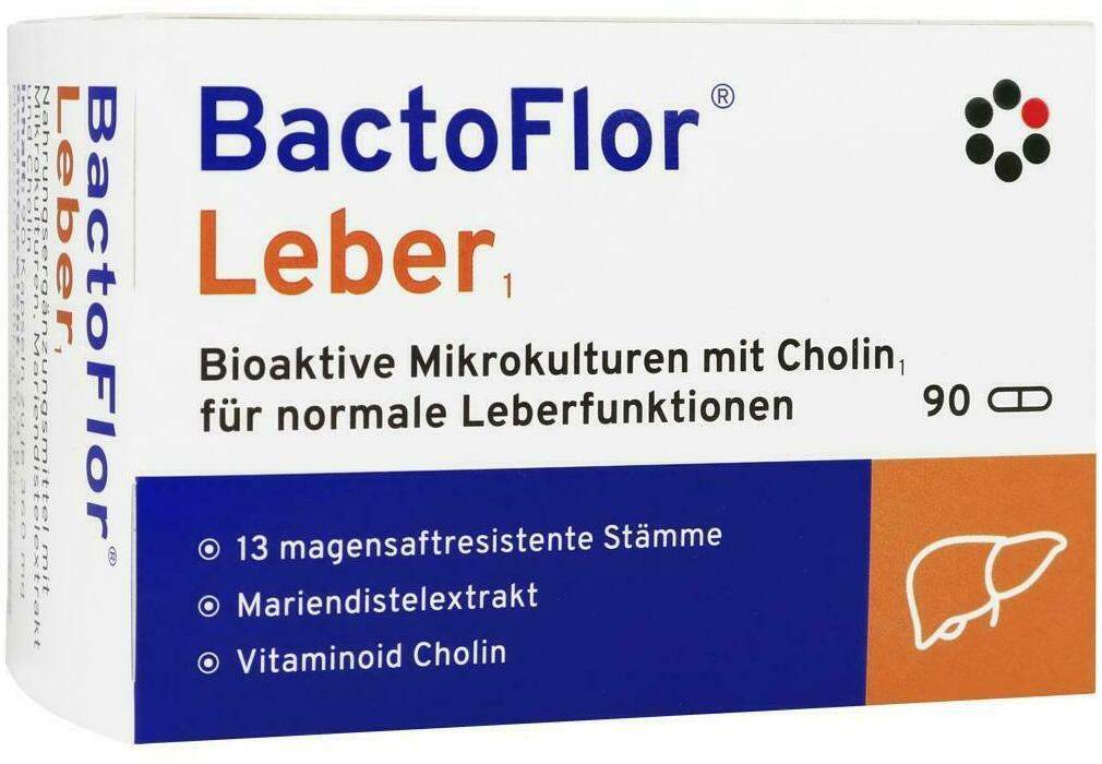 Bactoflor Leber Hartkapseln
