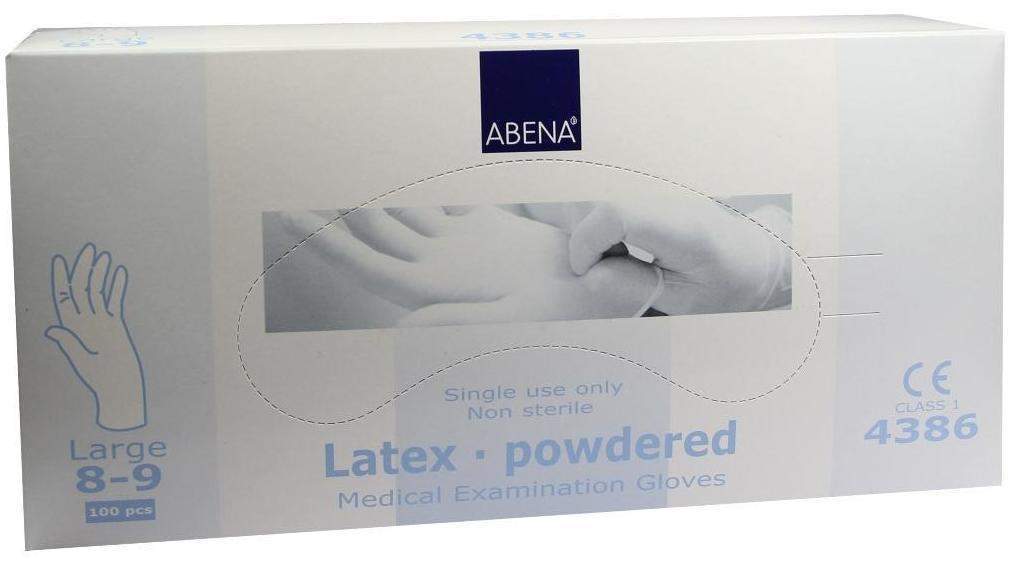 Handschuhe Latex Large 4386