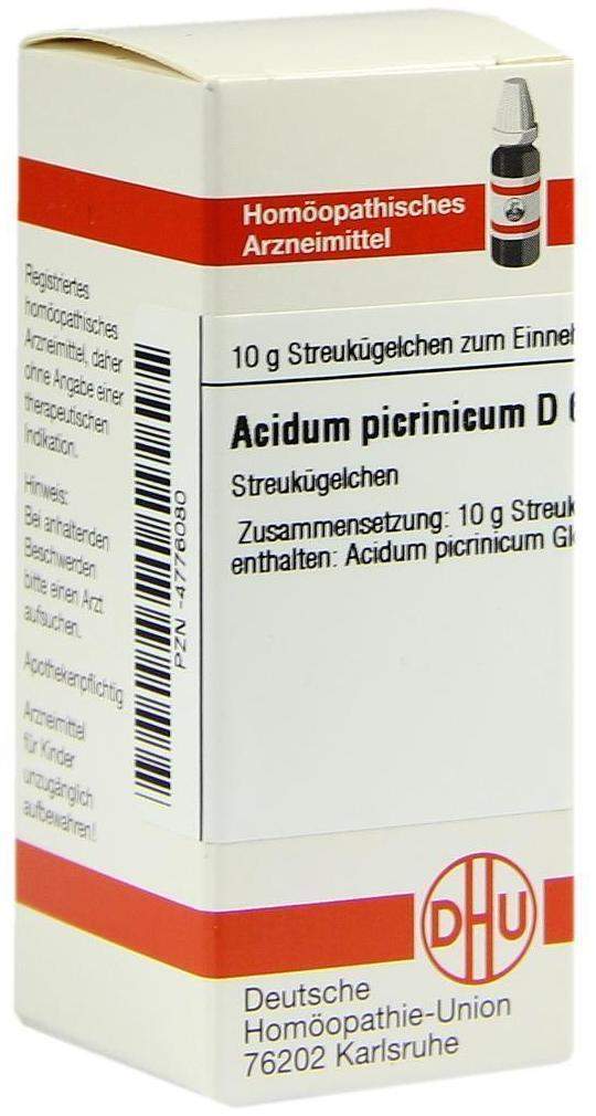 Dhu Acidum Picrinicum D6 Globuli