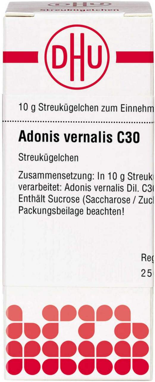 Dhu Adonis Vernalis C30 Globuli 10 G