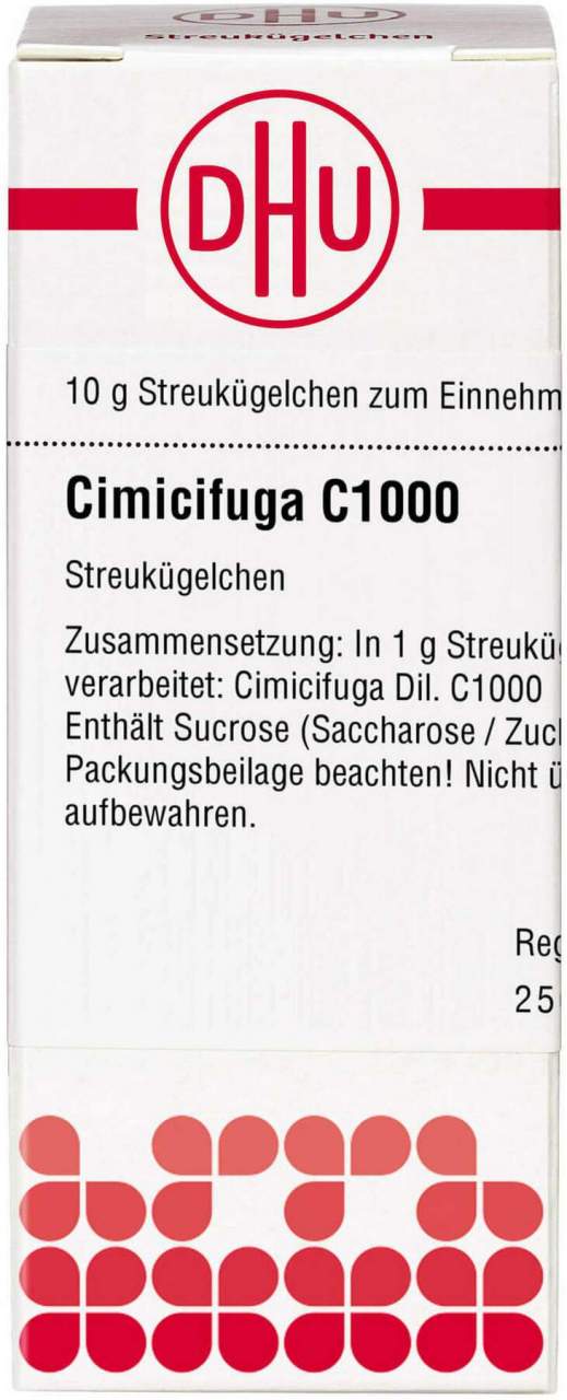 Dhu Cimicifuga C1000 Globuli 10 G