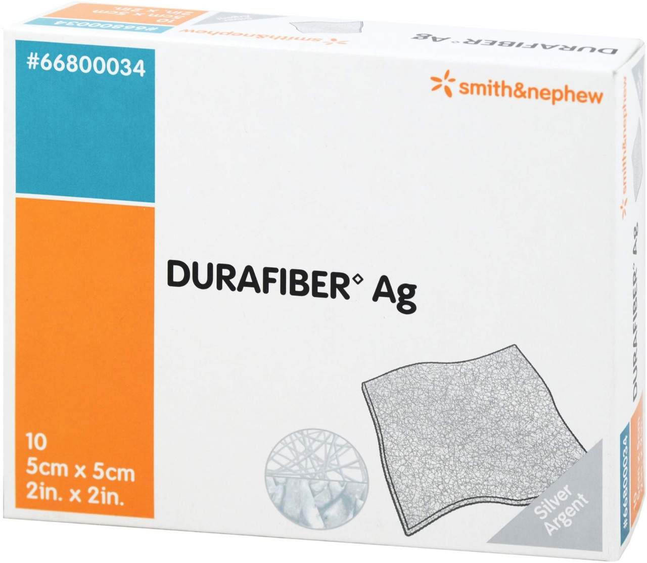 Durafiber AG 5x5 cm Verband