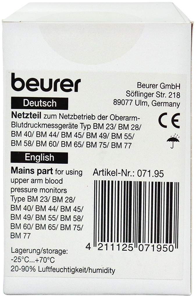 Beurer Bm28-77 Netzteil 1 Stück