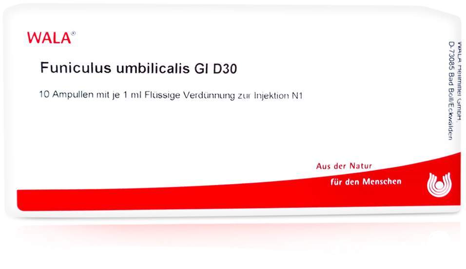 Wala Funiculus Umbilicalis Gl D30 10 X 1 ml Ampullen