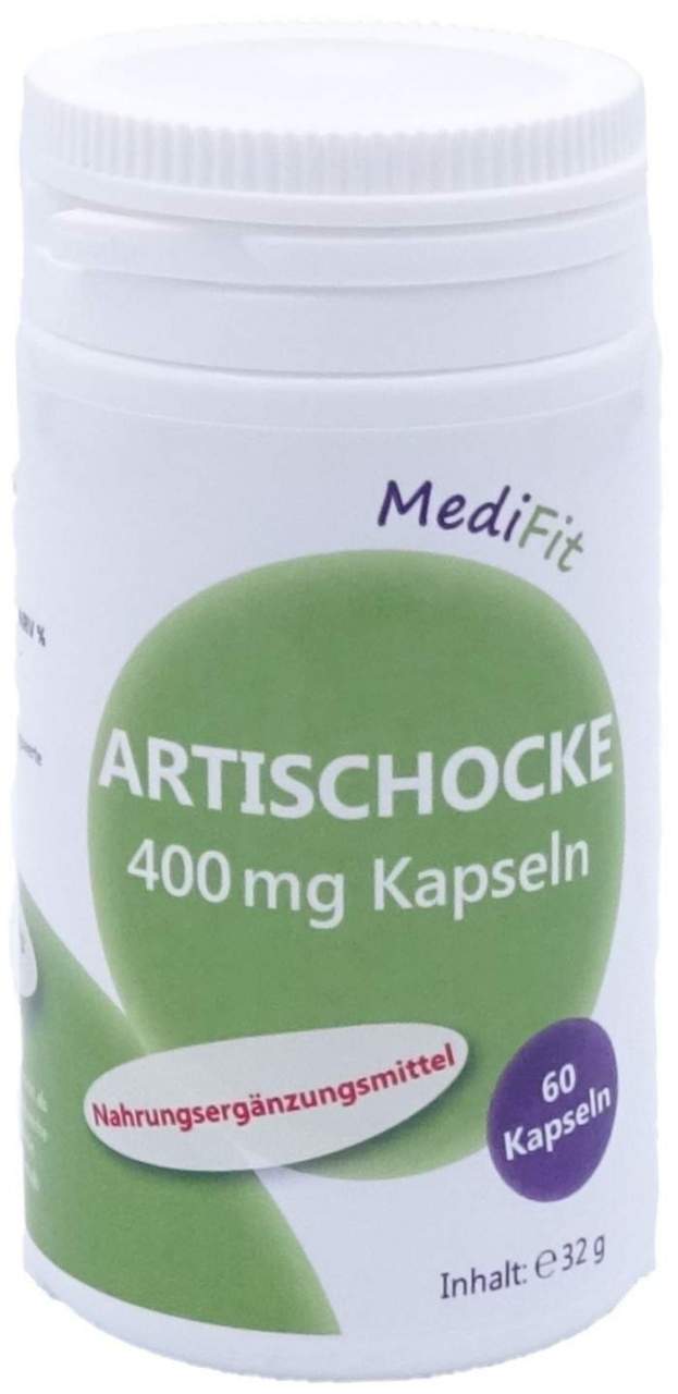 Artischocke 400 mg 60 Kapseln Medifit