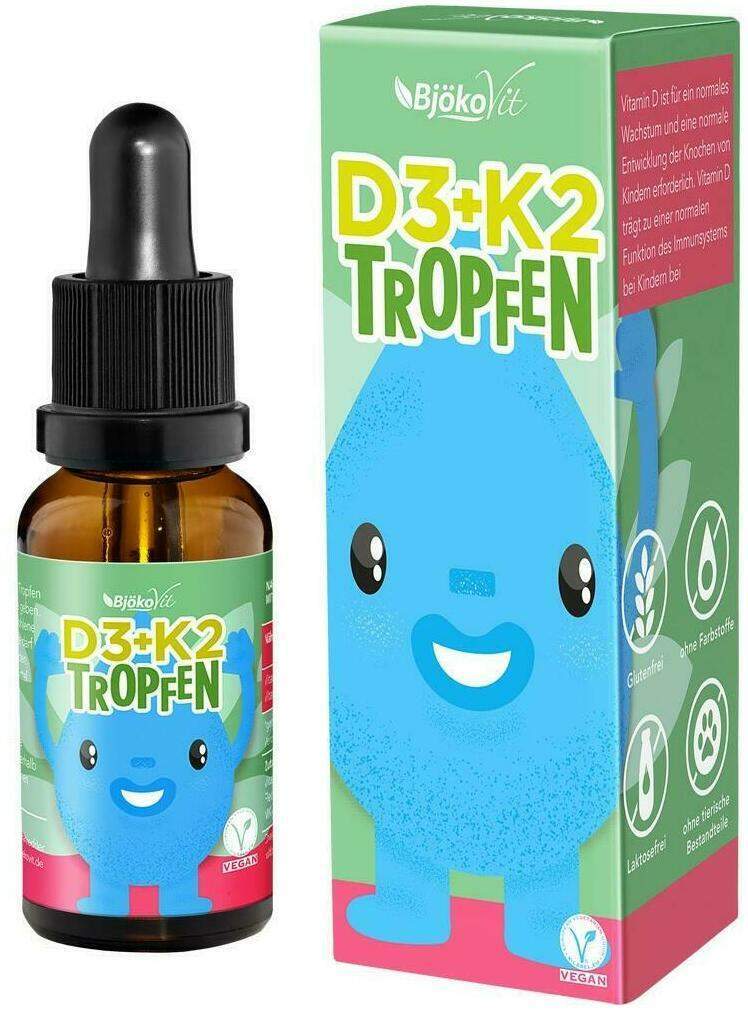 Vitamin D3+k2 Kinder Tropfen